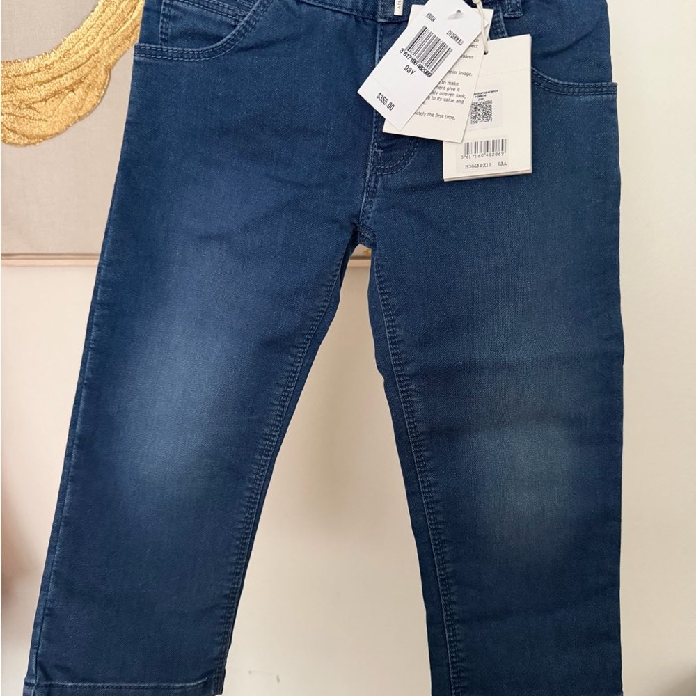Kids Givenchy Jeans Size 3Y NWT Retail $355 - Picture 3 of 9